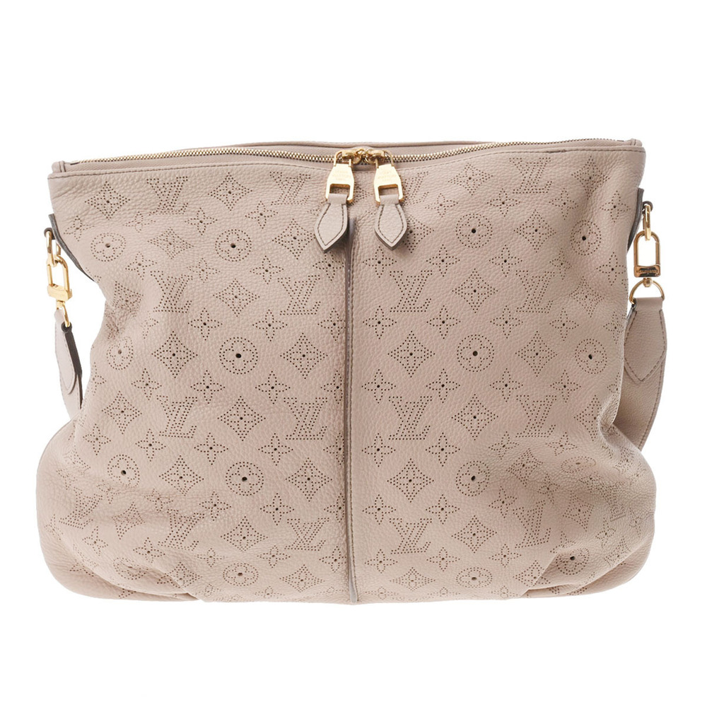 Louis Vuitton Monogram Mahina Selene Sable Shoulder Bag